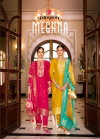 Meghan Vol 3 By Rangoon Jacquard Online Kurti With Bottom Dupatta Wholesale